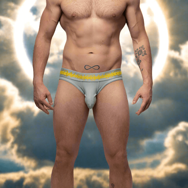 SUKREW V-Thong - Grey - Small Menswear My Amazing Fantasy