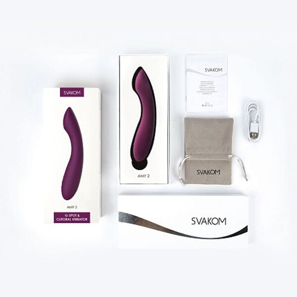 Svakom Amy 2 G-Spot/Clitoral Vibrator My Amazing Fantasy