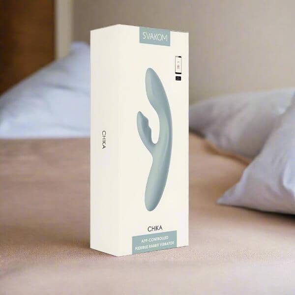 Svakom Chika App-Controlled Flexible Warming Rabbit Vibrator App & Remote Toys My Amazing Fantasy