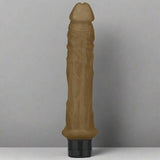 Vibrating Dildo 9.8' - Brown