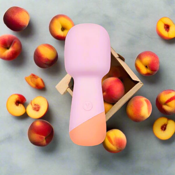 Vush Peachy Mini Wand Massager Wands My Amazing Fantasy