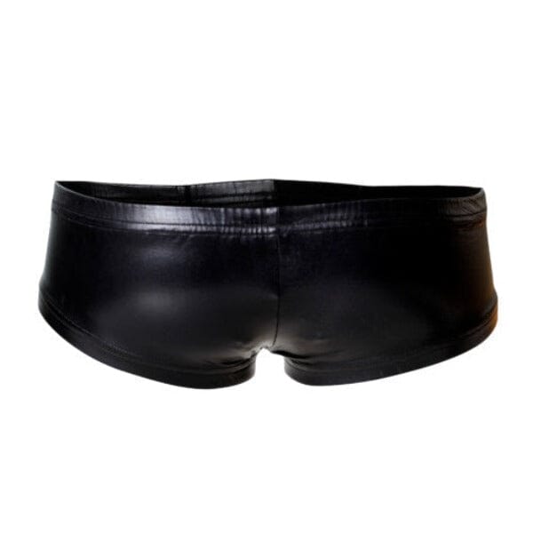 C4M BootyShorts Blk Leatherette S C4M10 Menswear My Amazing Fantasy