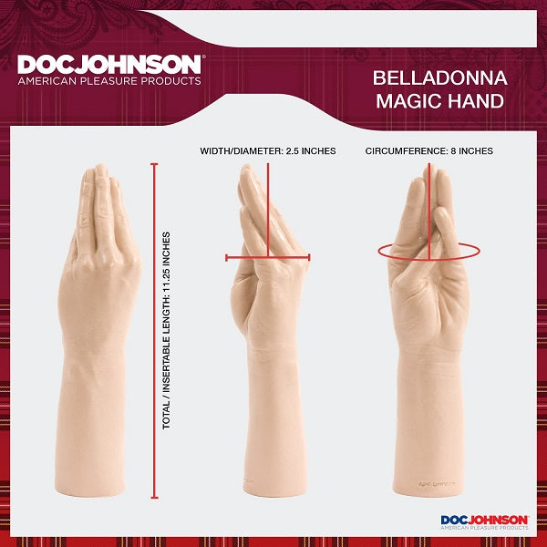 Doc Johnson - Belladonna's Magic Hand Dildos & Dongs My Amazing Fantasy
