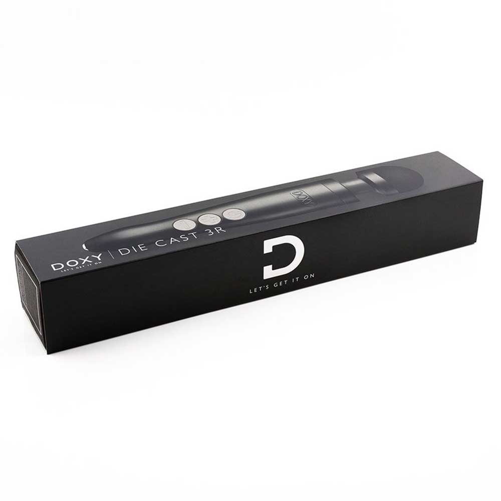 Doxy Die Cast 3 Rechargeable - Matte Black Toys My Amazing Fantasy