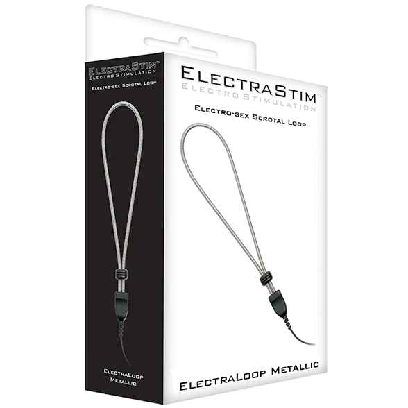 ElectraLoop Adjustable Metallic Scrotal Loop Cock Rings My Amazing Fantasy