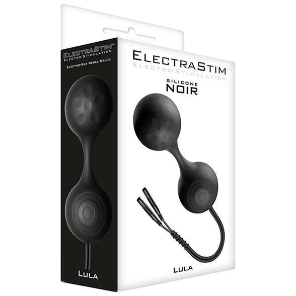 ElectraStim Silicone Noir Lula Electro Kegel Balls Toys My Amazing Fantasy