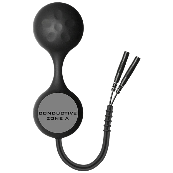 ElectraStim Silicone Noir Lula Electro Kegel Balls Toys My Amazing Fantasy