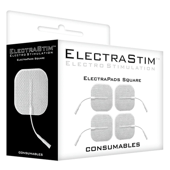 ElectraStim Square Self-Adhesive ElectraPads (4 Pack) Toys My Amazing Fantasy