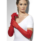 Fever - Red Long Gloves