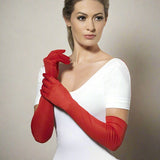 Fever - Red Long Gloves Womens Lingerie & Clothing My Amazing Fantasy
