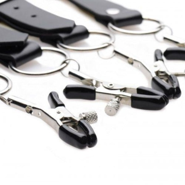 Labia Spreader Straps with Clamps Fetish My Amazing Fantasy