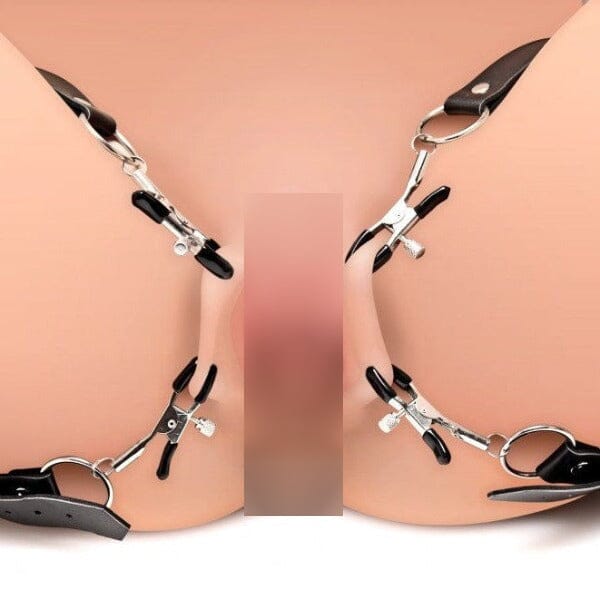 Labia Spreader Straps with Clamps Fetish My Amazing Fantasy