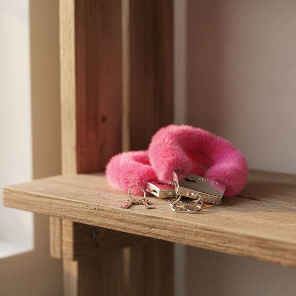 Loving Joy Furry Handcuffs Pink Fetish My Amazing Fantasy