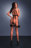 Me Seduce Me Seduce Selma Black L/XL Lingerie & Clothing My Amazing Fantasy