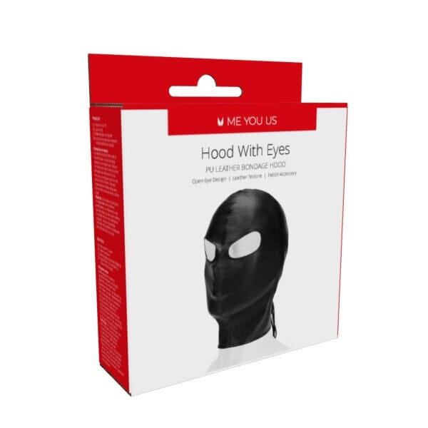 Me You Us Black Hood with Eyes Fetish My Amazing Fantasy
