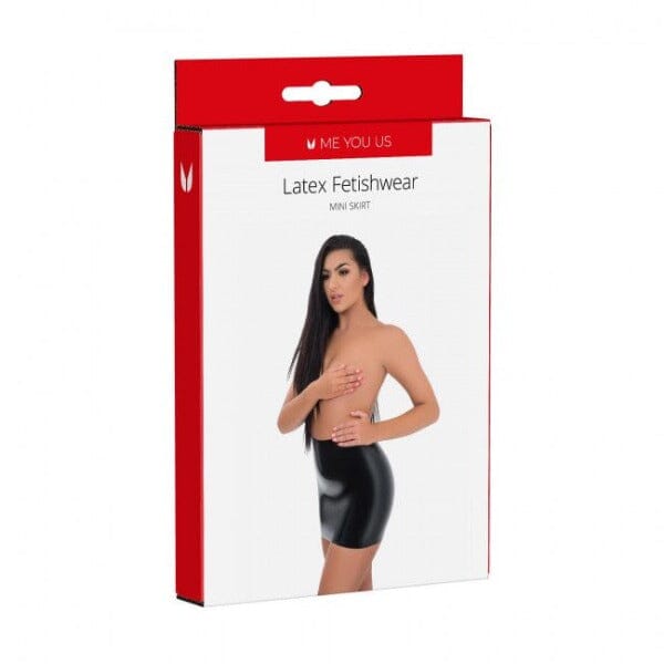 Me You Us Latex Mini Skirt - Medium Lingerie & Clothing My Amazing Fantasy