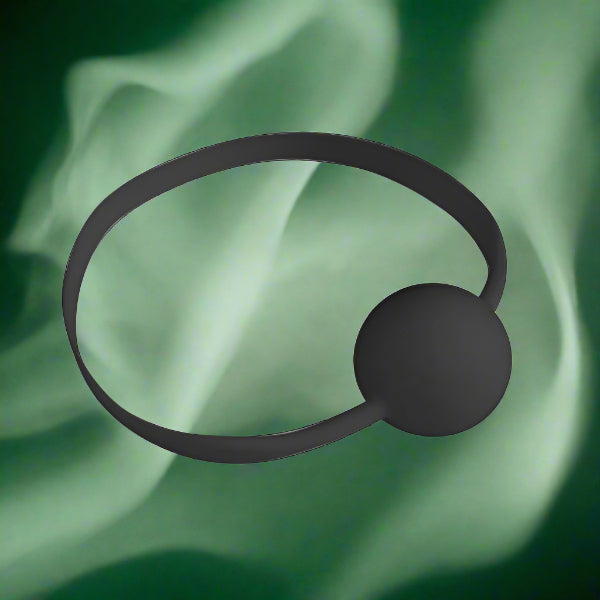 Quickie Gag Large Ball - Black Fetish My Amazing Fantasy