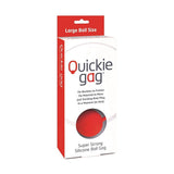 Quickie Gag Large Ball - Red