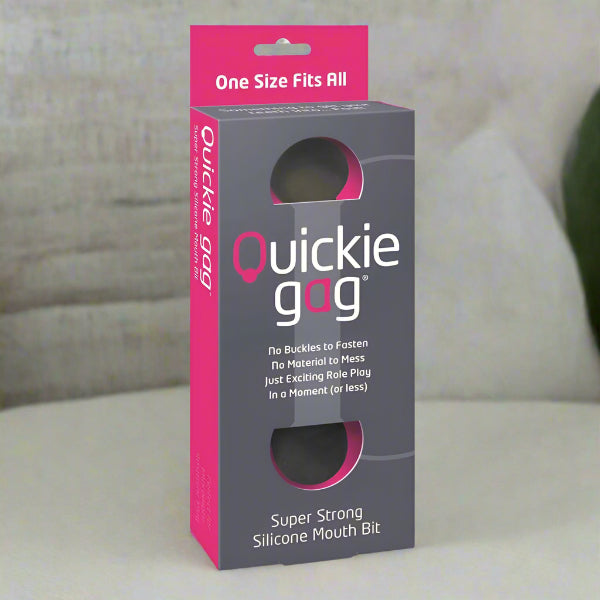 Quickie Gag - Mouth Bit - Black Fetish My Amazing Fantasy