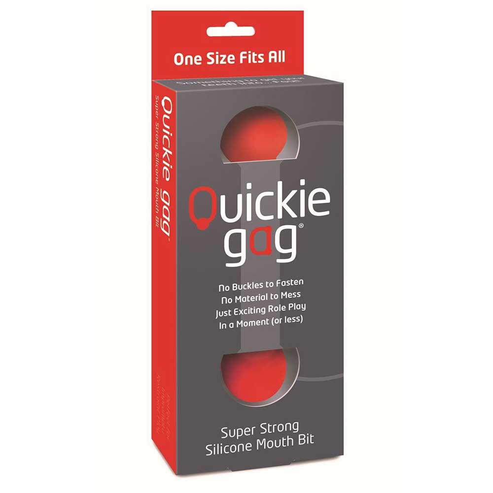 Quickie Gag - Mouth Bit - Red Fetish My Amazing Fantasy