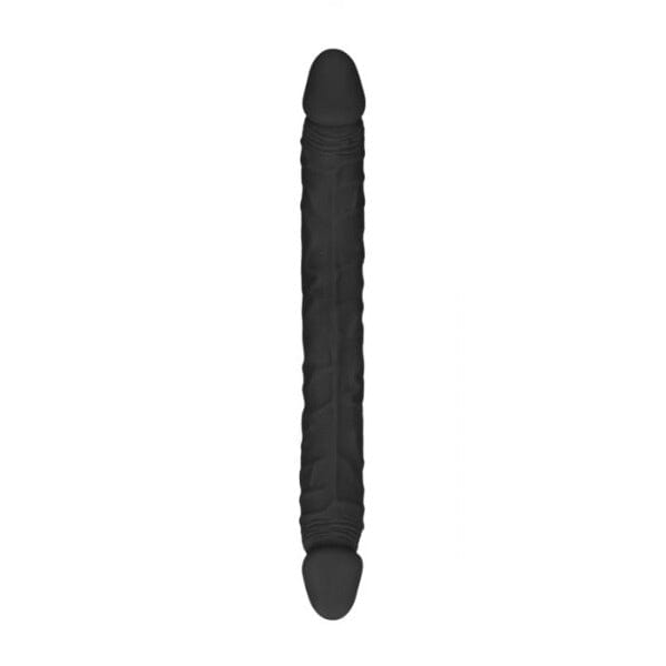 Real Rock Double Dong 14" (Black) Dildos & Dongs My Amazing Fantasy