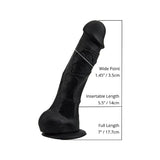 Realistic Dildo/Suction Cup & Balls 7" Dildos & Dongs My Amazing Fantasy