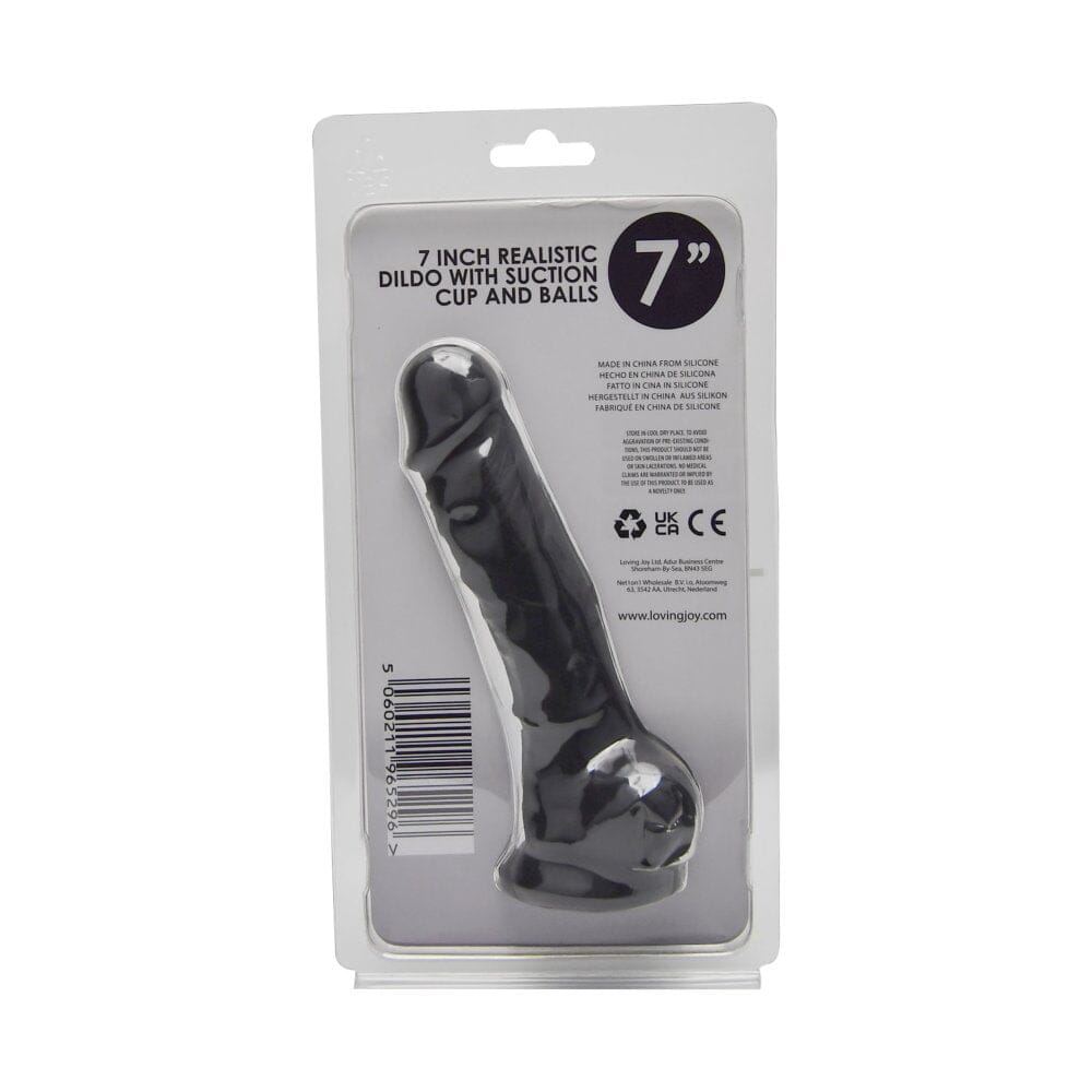 Realistic Dildo/Suction Cup & Balls 7" Dildos & Dongs My Amazing Fantasy