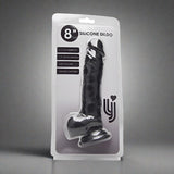 Realistic Dildo Suction Cup & Balls 8