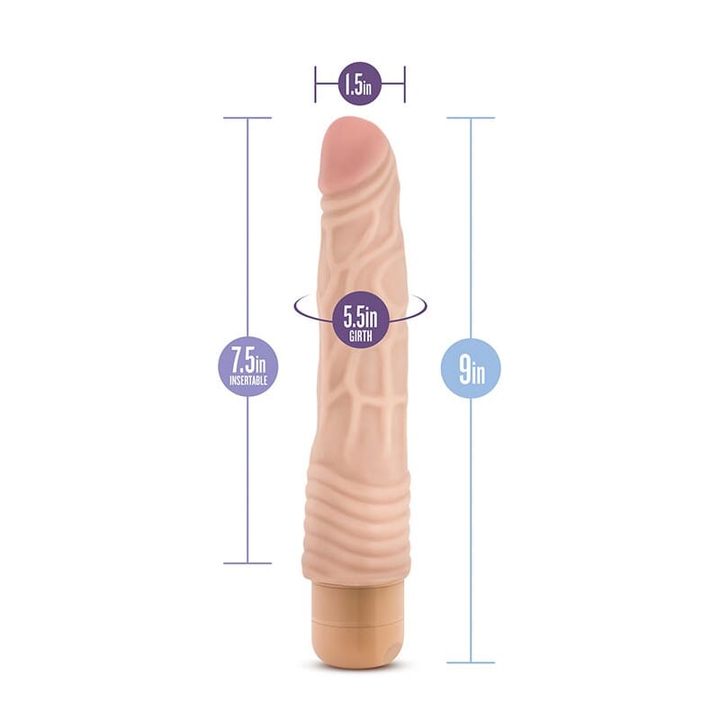 Realistic Multi Speed Vibrator Slim 7.5" Dildos & Dongs My Amazing Fantasy