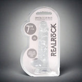 Realrock 7' Crystal Clear +Balls Clear