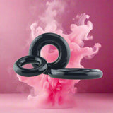 RingOs 3 Pack - Black Cock Rings My Amazing Fantasy