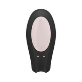 Satisfyer - Double Joy - Black - App Enabled Toys My Amazing Fantasy