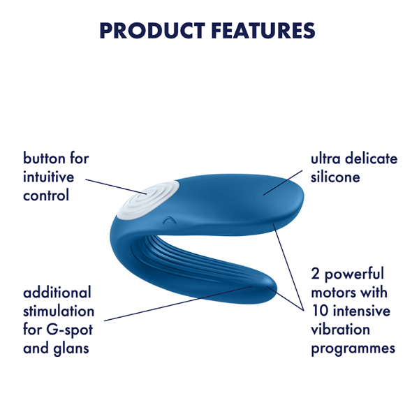 Satisfyer - Double Whale Partner Toys My Amazing Fantasy