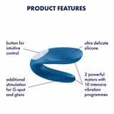 Satisfyer - Double Whale Partner Toys My Amazing Fantasy