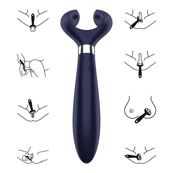 Satisfyer - Endless Fun - Partner - Navy Toys My Amazing Fantasy