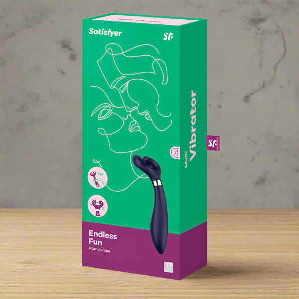 Satisfyer - Endless Fun - Partner - Navy Toys My Amazing Fantasy