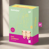 Satisfyer Menstruation Cup - Orange Hygiene My Amazing Fantasy