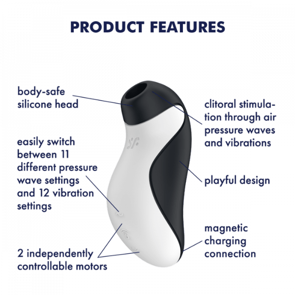 SATISFYER ORCA Air Pulse My Amazing Fantasy