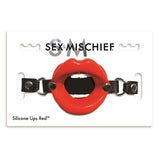 Silicone Lips - Red Gag