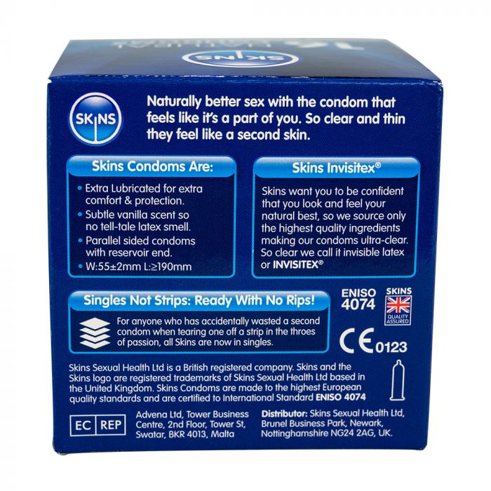 Skins Condoms Natural - 16 Pack Condoms My Amazing Fantasy