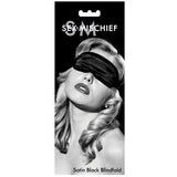 S&M Satin Blindfold - Black