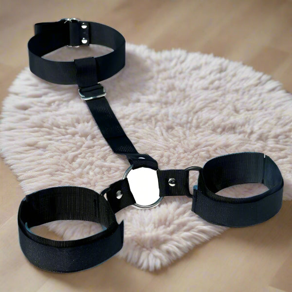 S&M SHADOW NECK & WRIST RESTRAINT My Amazing Fantasy