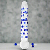 Spectrum Nubby Textured Glass Dildo