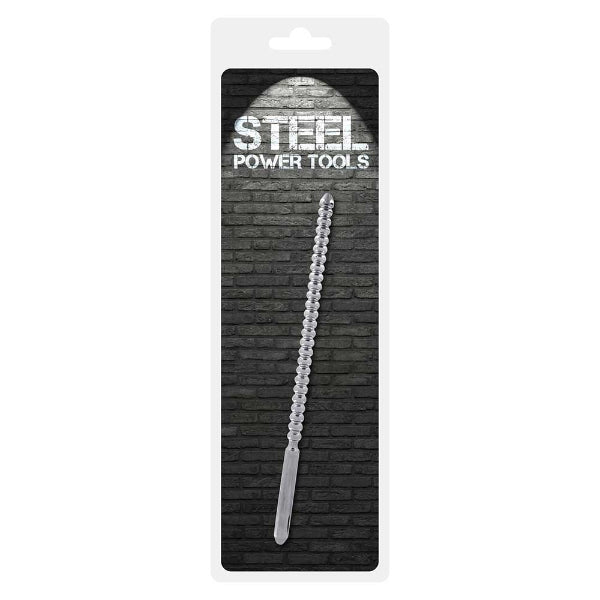 Steel Power Tools - Dip Stick - Ribbed 10 mm Fetish My Amazing Fantasy