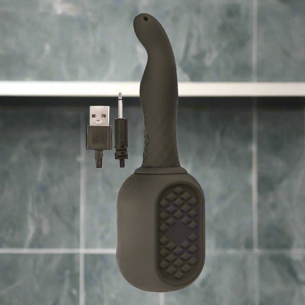 Vibrating Douche Black Hygiene My Amazing Fantasy