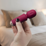 Rocks Off Rechargeable Mini Wand Azalea Red