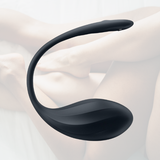 Satisfyer Ribbed Petal Blk App Cntrl
