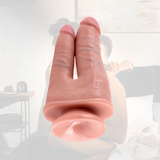Pipedream King Cock 6" Light Double Penetrator
