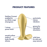 Satisfyer Intensity Plug - Gold