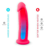 9" SilexD Girthy Dual Density Dildo in Pink Dildos & Dongs My Amazing Fantasy 